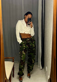 Pre-loved MESHKI White Crop Jacket