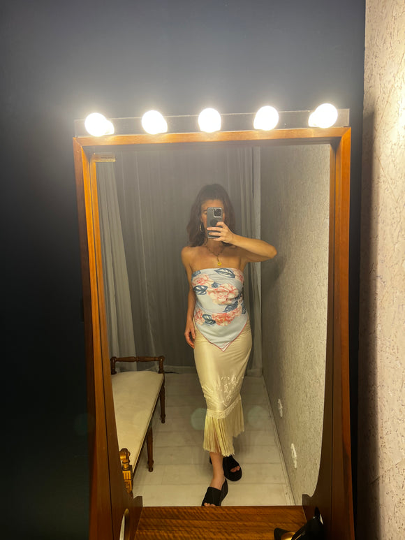 Vintage Preloved CHANEL Silk Scarf