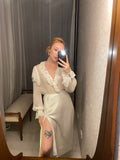Pre-loved Aje. White Ruffle Blouse