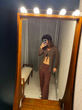 Giancarlo Belluzzi Golden Brown Cardigan