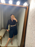 Pre-loved MaxMara Navy Button-Through Dress